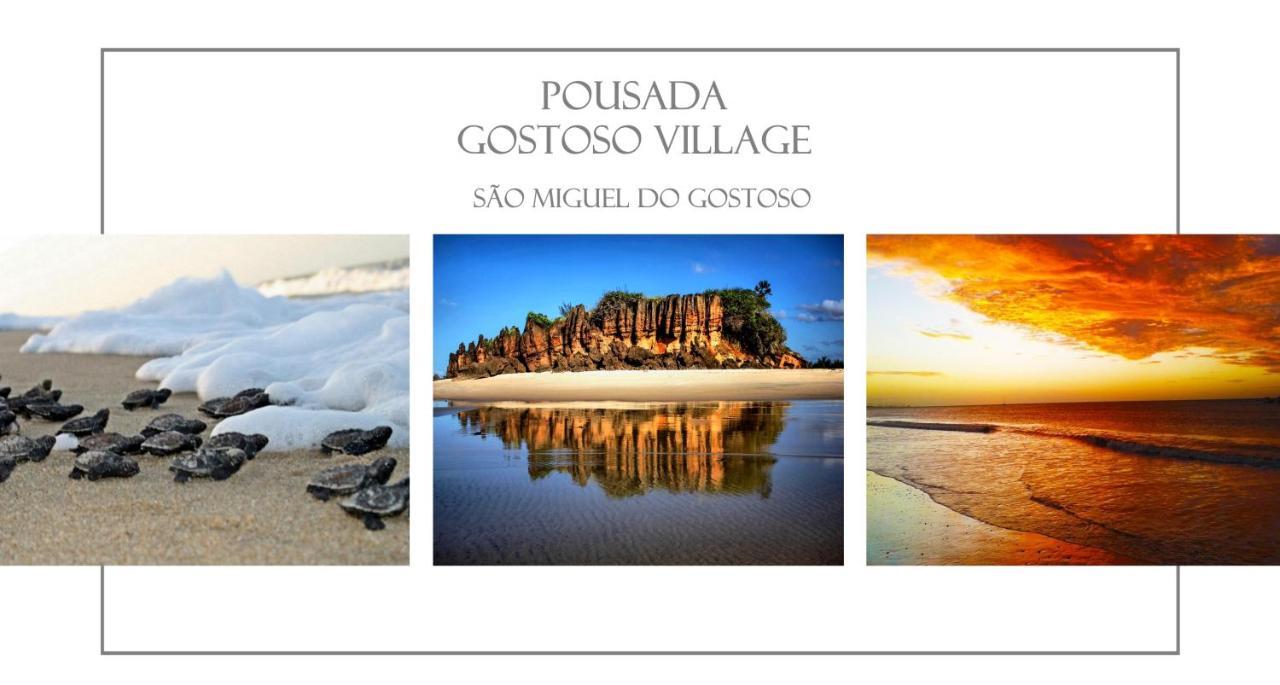 Pousada Gostoso Village サン・ミゲル・ド・ゴストーゾ エクステリア 写真